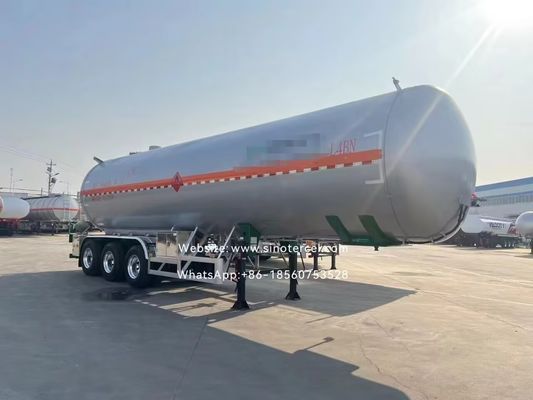 30CBM -60CBM Semi-Tanker Trailer Pentane Semi-trailer 3 axes / 4 axes