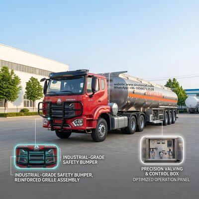 40CBM pétrolier semi-citerne remorque 3 essieux 7 compartiment