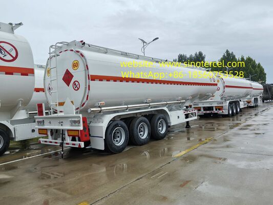 Semi-remorque-citerne Pentane semi-remorque 3 axes 30CBM -60CBM Le matériel peut être personnalisé